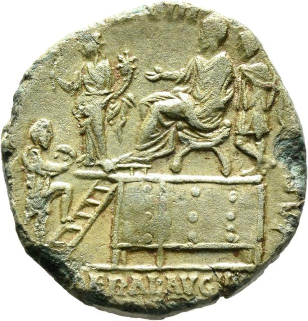 Commodus Bronze Sestertius, RIC III Commodus 564, reverse