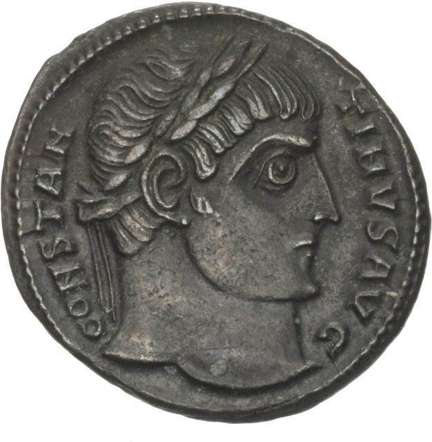 Constantine I Copper-Alloy AE2, obverse