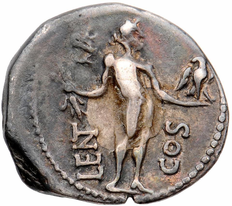 Roman Republic, silver denarius, collection photograph Muenster-ID148, reverse