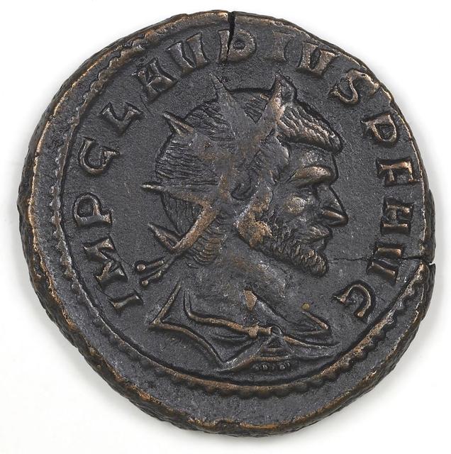 Claudius II Gothicus Antoninianus RIC V Claudius Gothicus 168, obverse