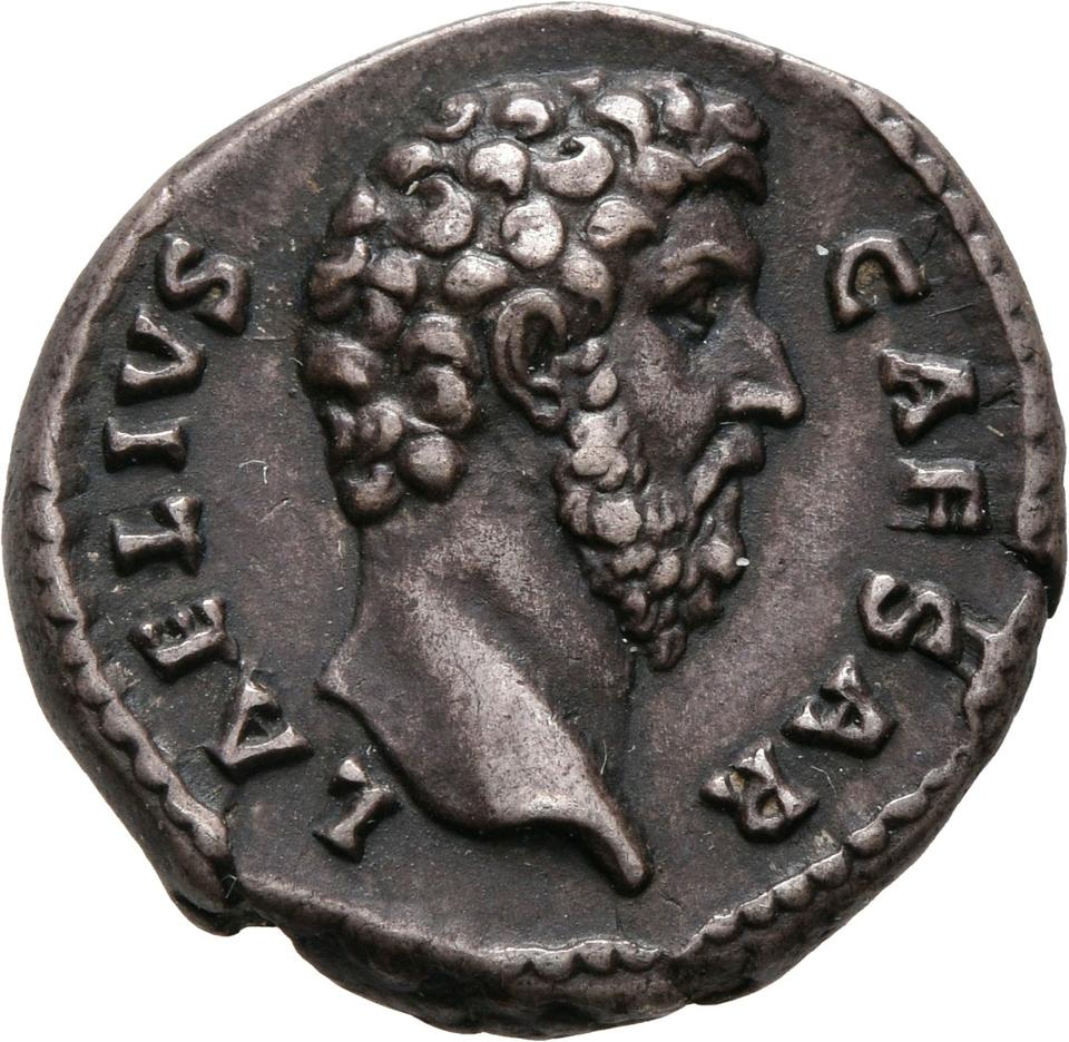 Hadrian, silver denarius, collection photograph Univie-ID758, obverse