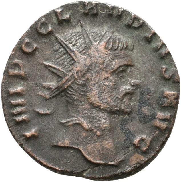 Claudius II Gothicus Billon Antoninianus RIC V Claudius Gothicus 48, obverse