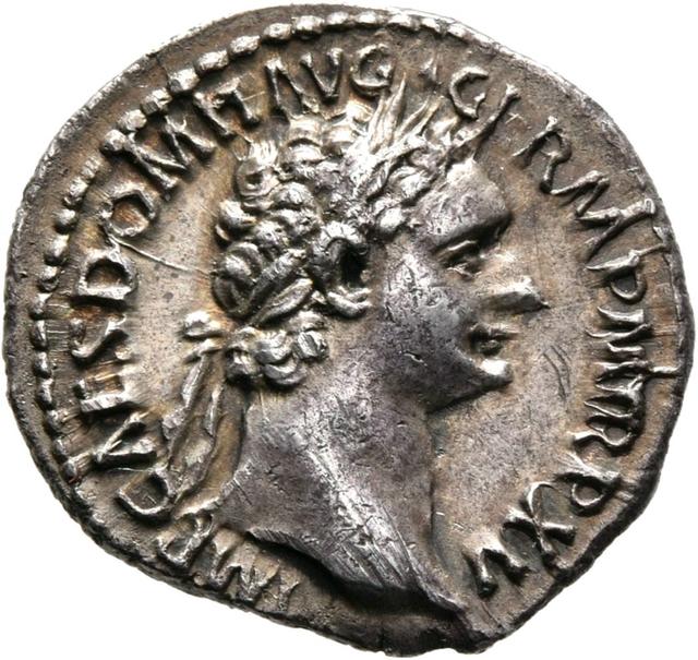 Domitian Denarius, RIC II, Part 1 (second edition) Domitian 787, obverse
