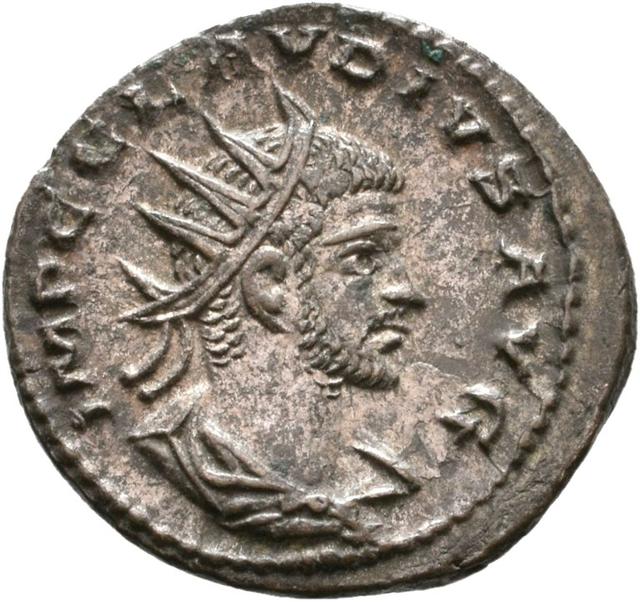 Claudius II Gothicus Antoninianus, RIC V Claudius Gothicus 217, obverse