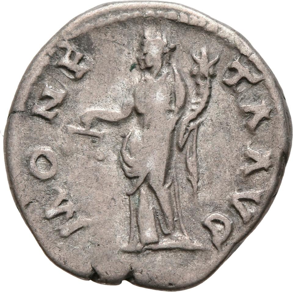 Hadrian, silver denarius, collection photograph Univie-ID714, reverse