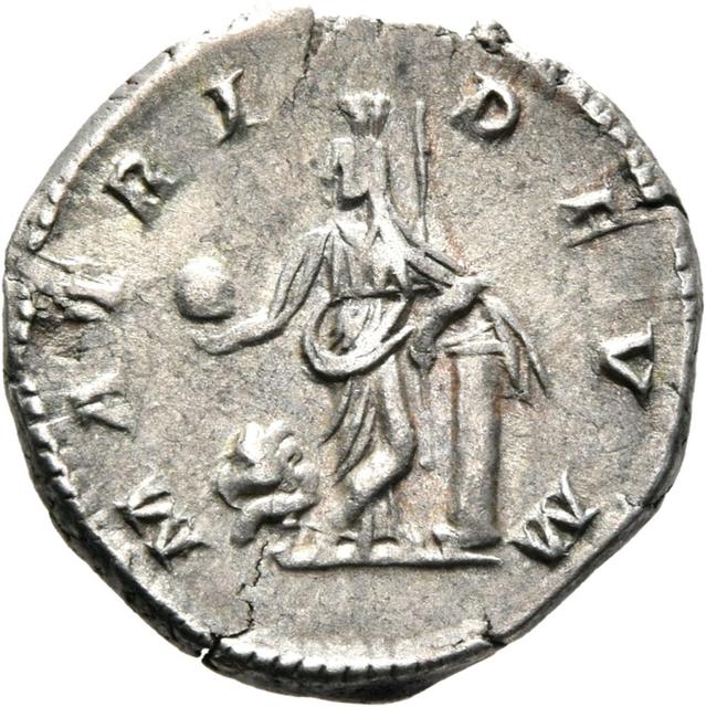 Julia Domna Silver Denarius, RIC IV Caracalla 382, reverse