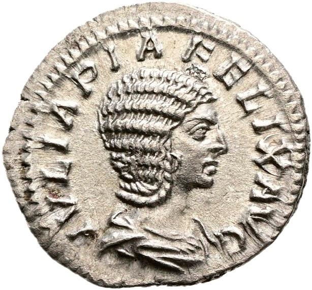 Julia Domna Denarius, RIC IV Caracalla 388C (denarius), obverse