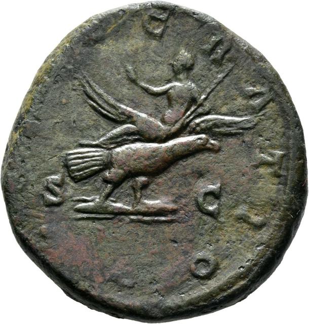 Commodus Sestertius RIC III Commodus 659, reverse