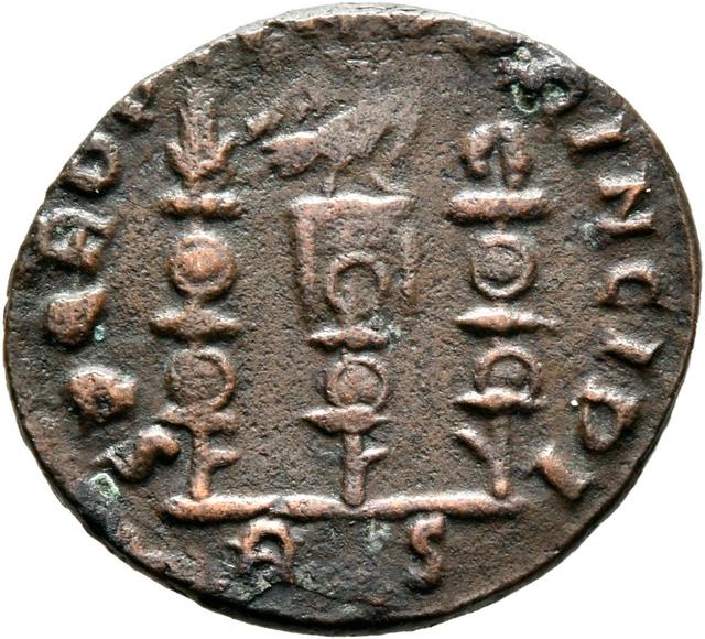 Constantine I Bronze AE2 RIC VI Rome 350a, reverse