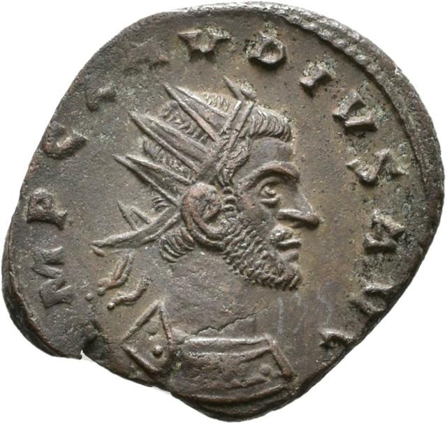 Claudius II Gothicus Billon Antoninianus, RIC V Claudius Gothicus 181, obverse