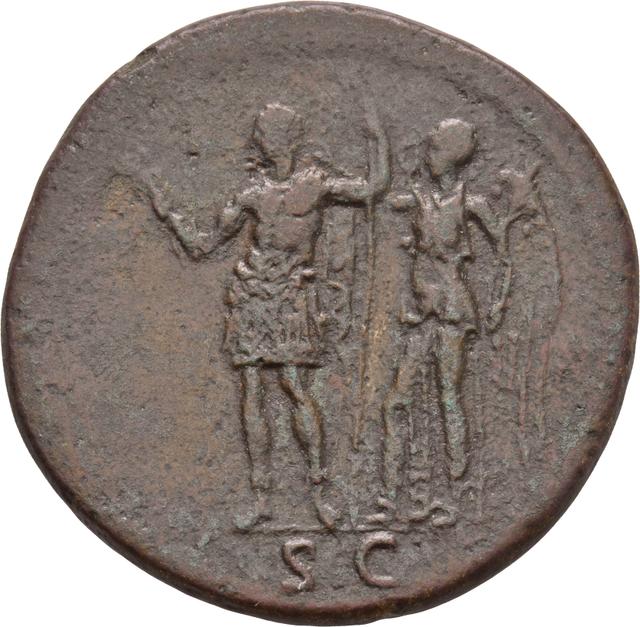 Domitian Sestertius, RIC II, Part 1 (second edition) Domitian 474, reverse
