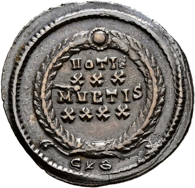 Constantius II Silver Siliqua, RIC VIII Constantinople 104, reverse