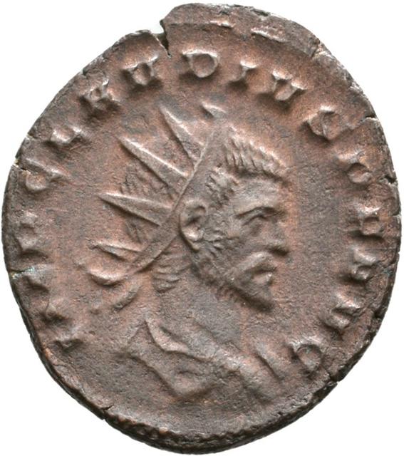 Claudius II Gothicus Antoninianus RIC V Claudius Gothicus 163, obverse