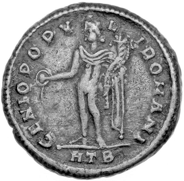 Diocletian Bronze Follis RIC VI Heraclea 19a, reverse