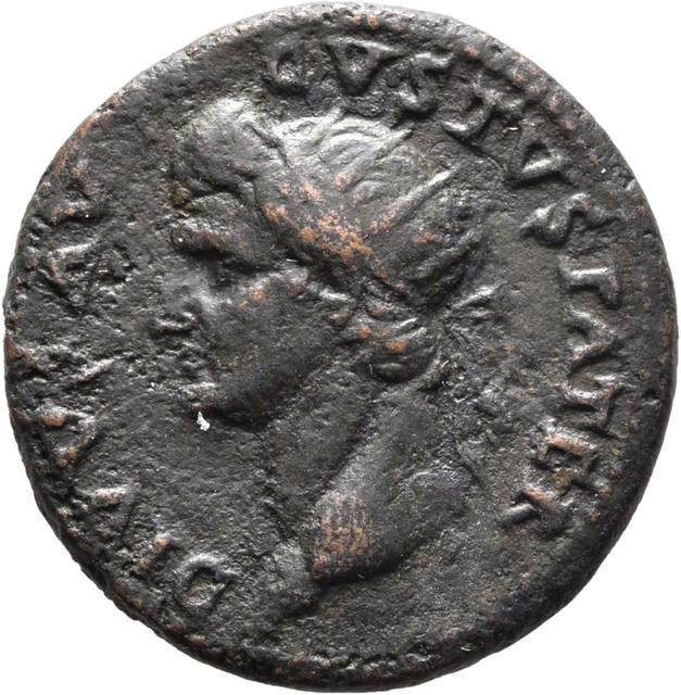Domitian Bronze As, RIC II, Part 1 (second edition) Domitian 824, obverse