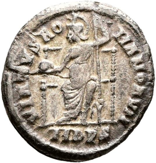 Magnus Maximus, silver siliqua, collection photograph Hamburg-ID2101, reverse