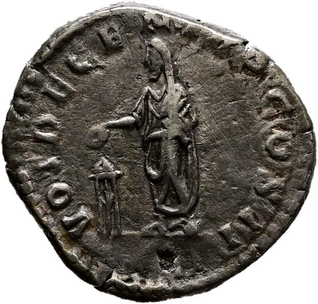 Pertinax, Silver denarius, collection photograph Hamburg-ID822, reverse