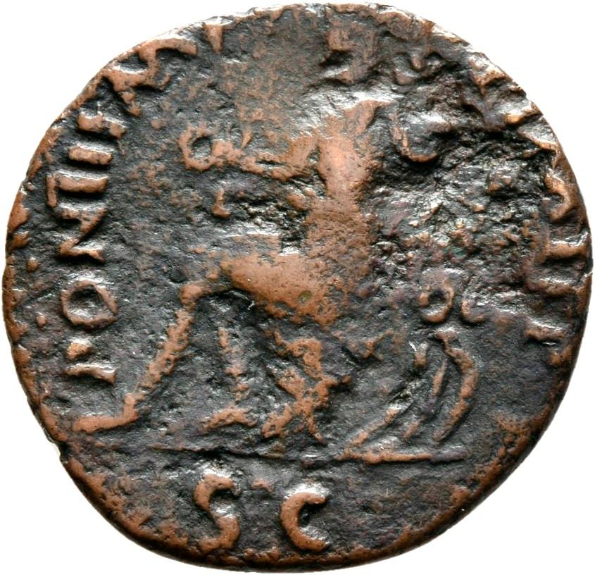 Nero, copper-alloy semis, collection photograph Mainz-ID582, reverse
