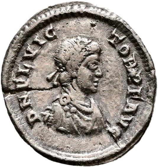 Magnus Maximus, silver siliqua, collection photograph Hamburg-ID2101, obverse