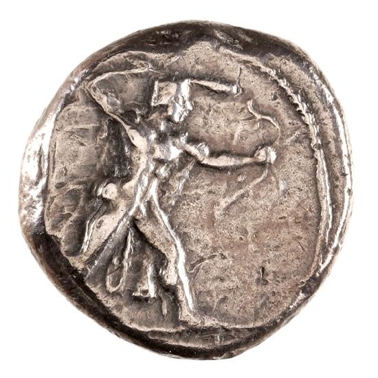 Azbaal of Citium Silver Stater, obverse