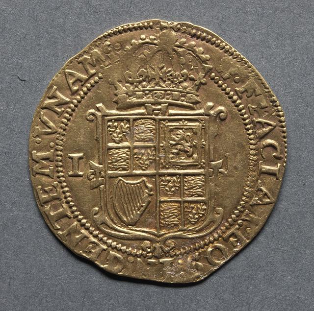 Gold Unite of James I: Second Coinage, Kingdom of England, reverse
