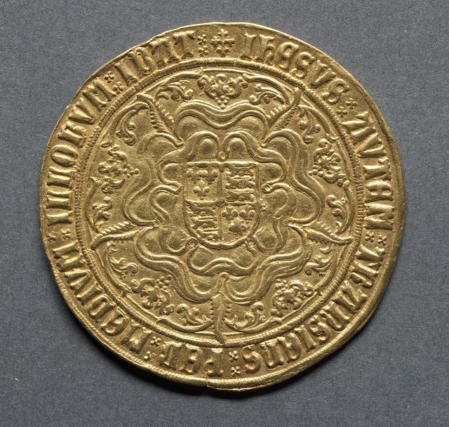 Henry VII Gold Sovereign (1489–1509): Imperial Iconography and the Tudor Monetary Settlement, reverse