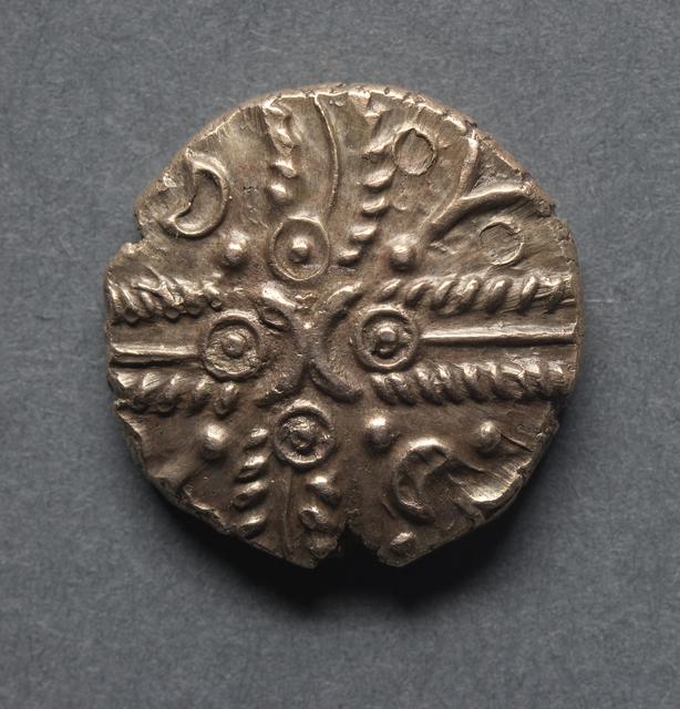 Tasciovanus Gold Staters of Late Iron Age Britain, obverse