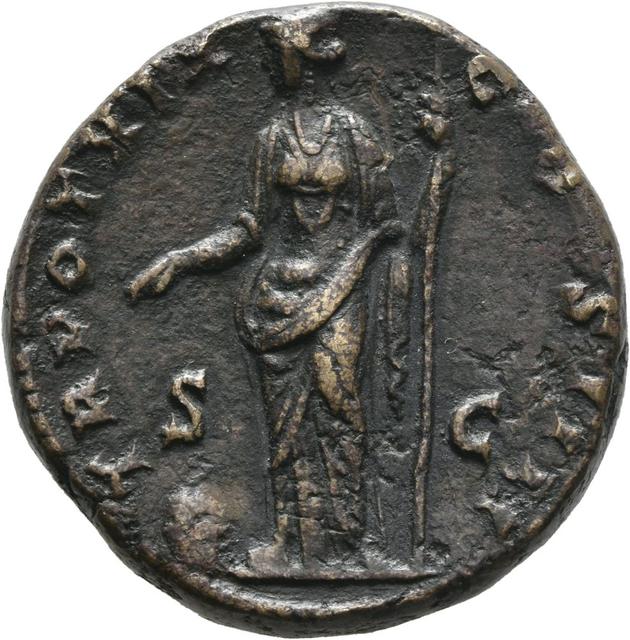 Antoninus Pius Bronze Sestertius, RIC III Antoninus Pius 946, reverse