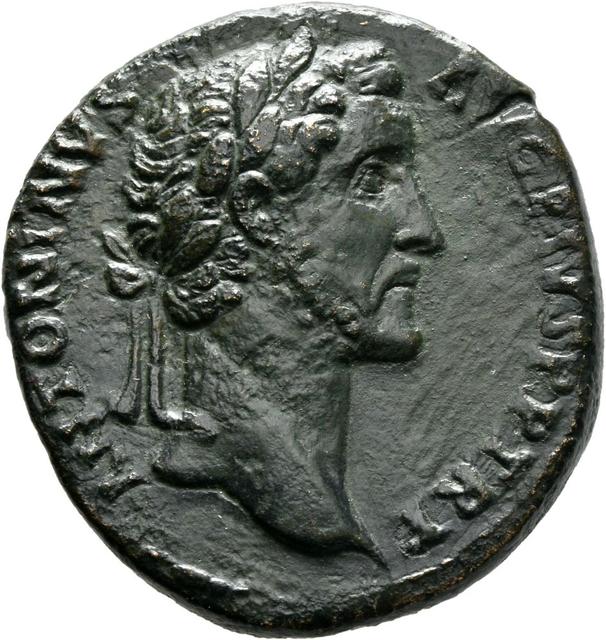 Antoninus Pius Sestertius, RIC III Antoninus Pius 772, obverse