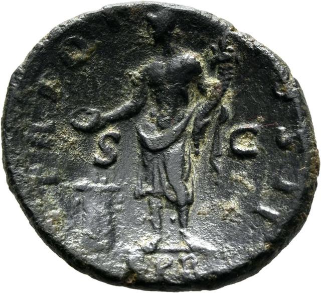 Antoninus Pius Bronze As (RIC III Antoninus Pius 568A), reverse