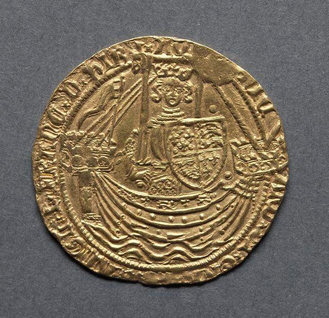 Richard II, Gold Noble, Kingdom of England, obverse
