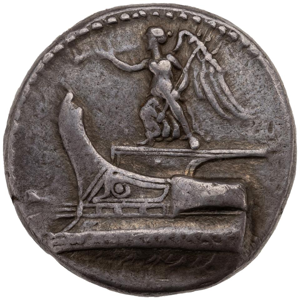 Demetrios Poliorketes, silver tetradrachm, collection photograph ANS-1944.100.13666, obverse