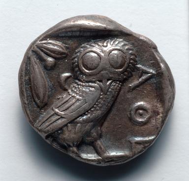 The Athenian Silver Tetradrachm: Archaic Foundations and the Fifth-Century Transitional Series, reverse