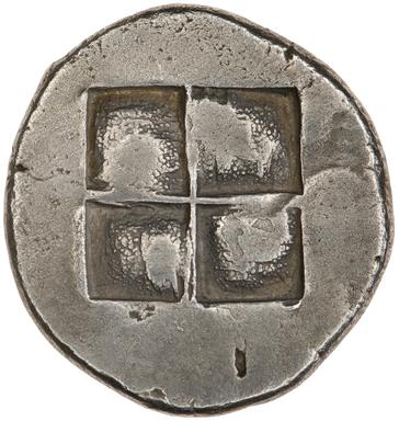 Acanthus Silver Tetradrachm, reverse