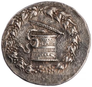 Apamea Silver Cistophorus, obverse