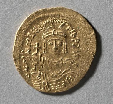Maurice Tiberius: The Imperial Gold Solidus (582–602 AD), obverse