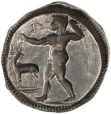 Caulonia Silver Stater, reverse