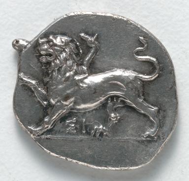 Sikyon Silver Hemidrachm: Chimaera and Dove Typology, obverse
