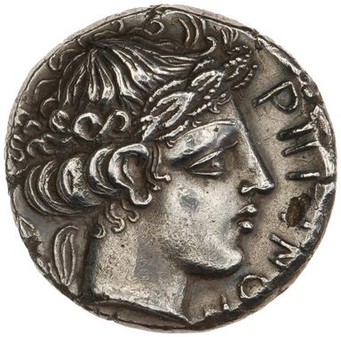 Rhegion Silver Tetradrachm, reverse
