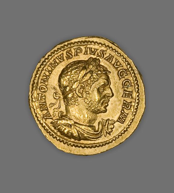 Caracalla: Gold Aureus of the Roman Empire, obverse