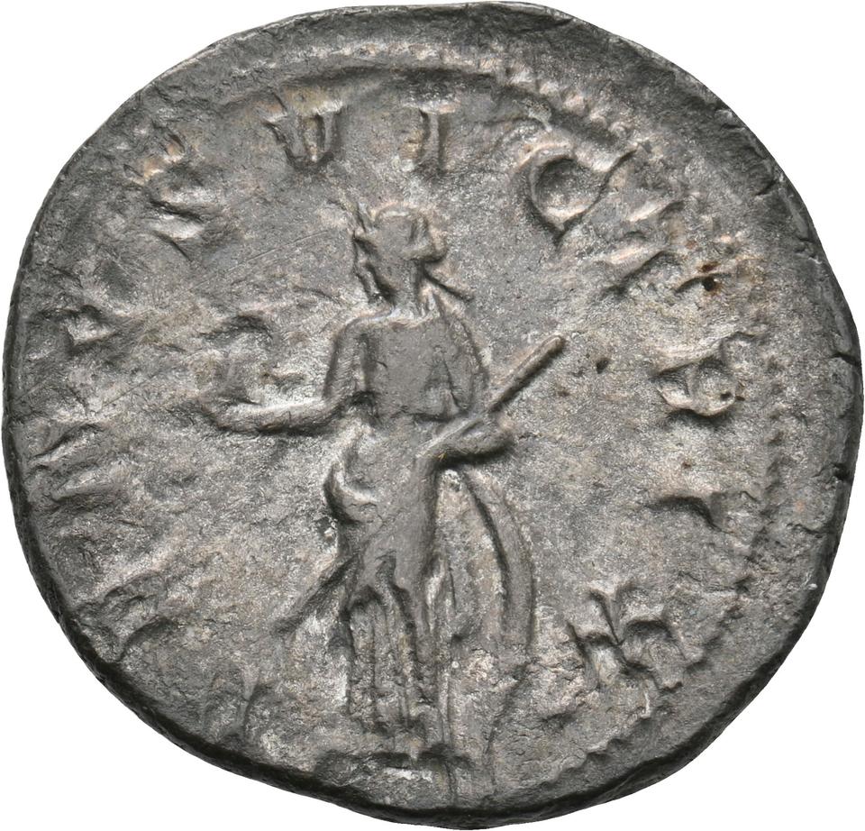 Gordian III, silver denarius, collection photograph Koeln-ID956, reverse