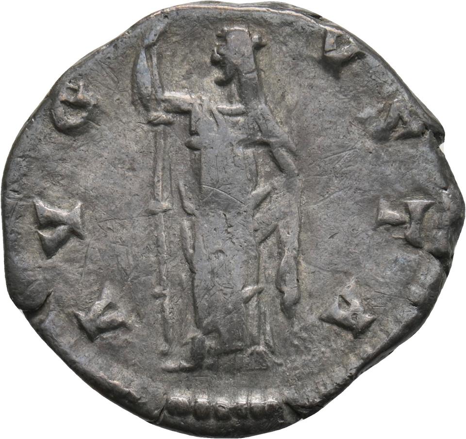 Antoninus Pius, silver denarius, collection photograph Koeln-ID777, reverse