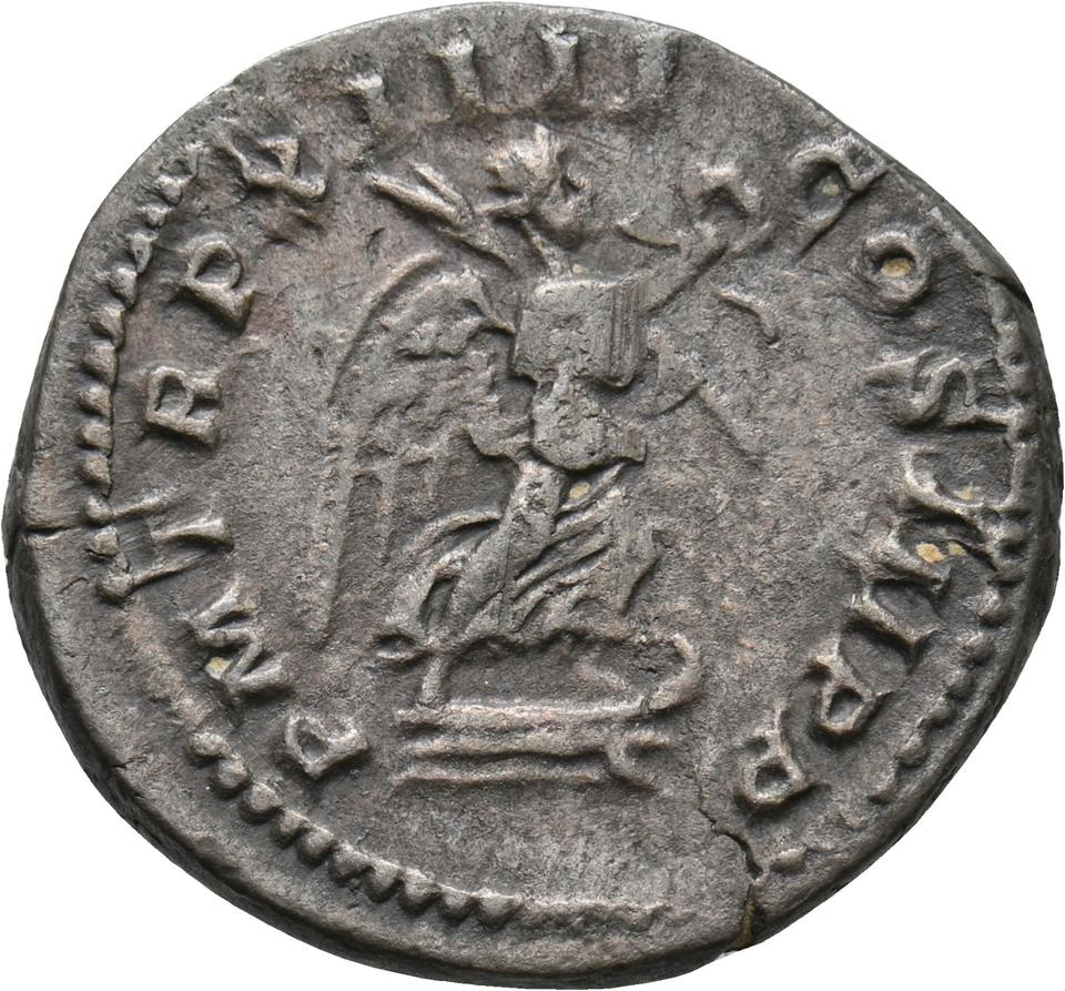 Caracalla, silver denarius, collection photograph Koeln-ID871, reverse