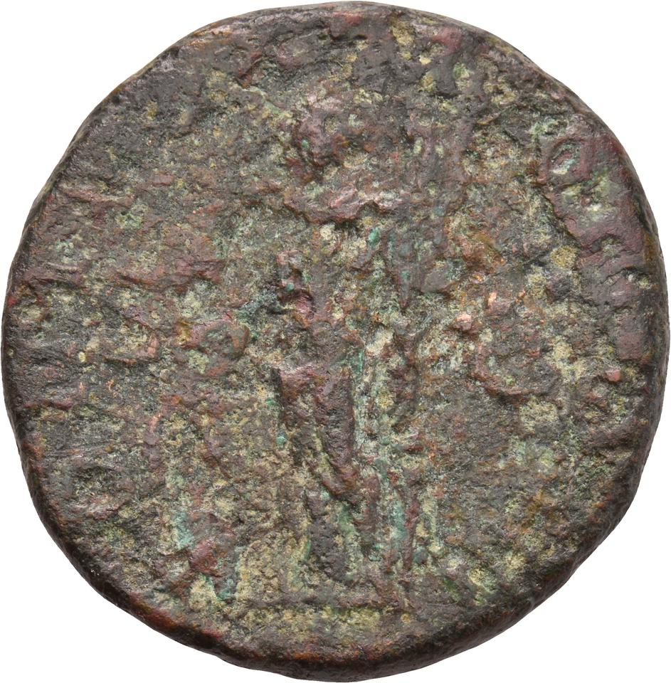 Hadrian, copper-alloy as, collection photograph Koeln-ID729, reverse