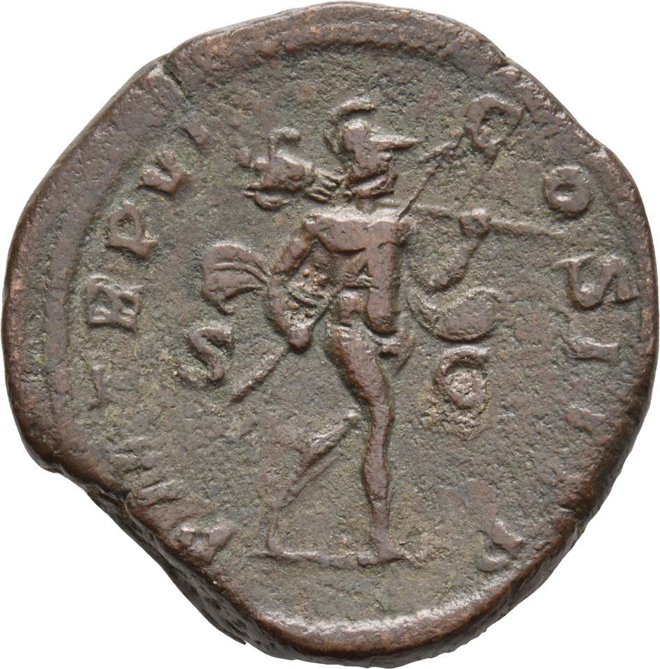 Severus Alexander, copper-alloy sestertius, collection photograph Koeln-ID926, reverse