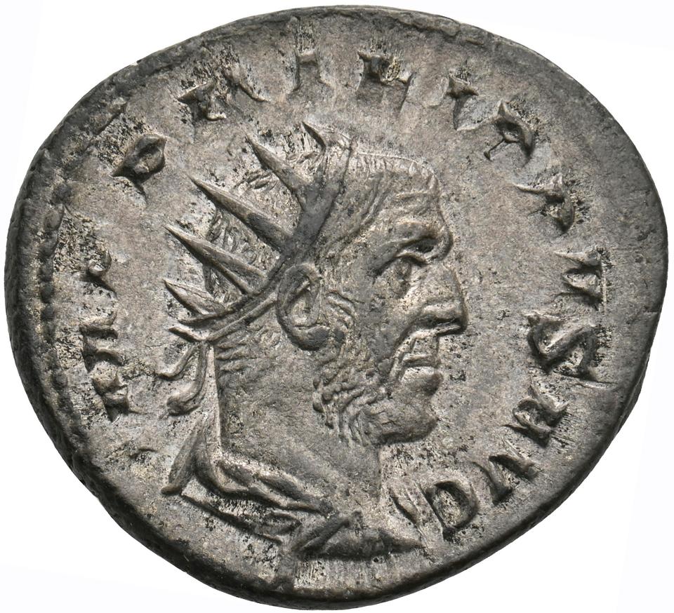 Philip the Arab, silver antoninianus, collection photograph Koeln-ID967, obverse