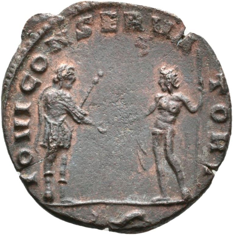 Aurelian, silver antoninianus, collection photograph Rostock-ID1248, reverse