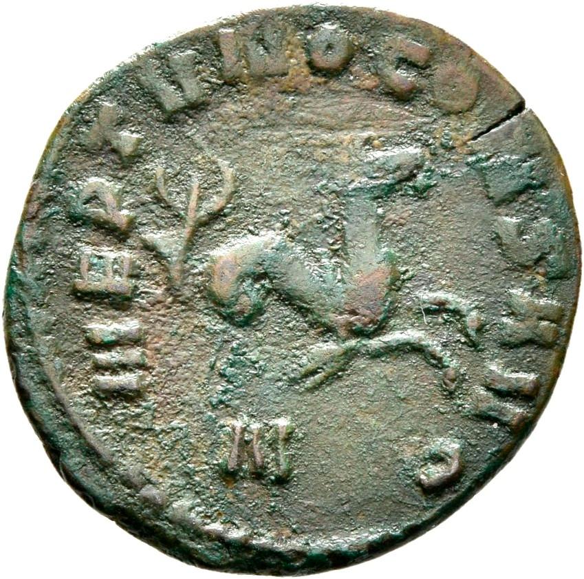 Gallienus, silver antoninianus, collection photograph Rostock-ID1054, reverse