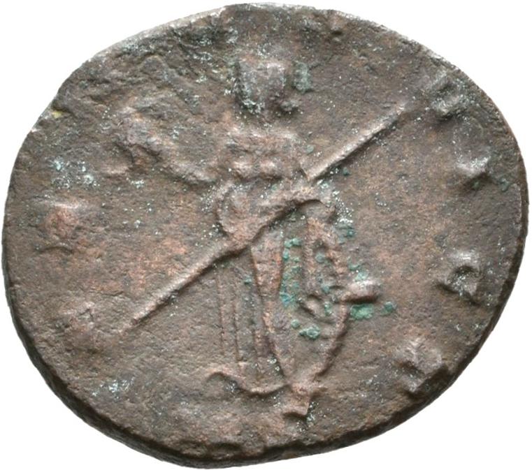 Gallienus, silver antoninianus, collection photograph Rostock-ID1158, reverse