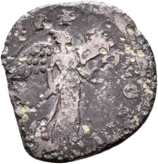 Hadrian, silver denarius, collection photograph Rostock-ID373, reverse